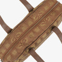 Chanel Beige New Travel Line Nylon Mini Boston Bag
