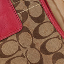 Coach Soho Signature Pink Shoulder Bag