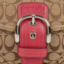 Coach Soho Signature Pink Shoulder Bag