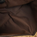 Gucci GG Beige/Green Monogram Canvas Belt Bag