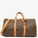 Louis Vuitton Keepall 50 Bandouliere Monogram Canvas Travel Bag