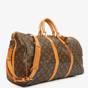 Louis Vuitton Keepall 50 Bandouliere Monogram Canvas Travel Bag