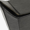 Louis Vuitton Sac Seau Black EPI Leather Bag