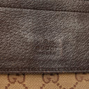 Gucci GG Beige/Green Monogram Canvas Belt Bag