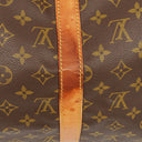 Louis Vuitton Keepall 50 Bandouliere Monogram Canvas Travel Bag