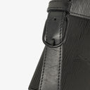 Louis Vuitton Sac Seau Black EPI Leather Bag