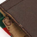 Gucci GG Beige/Green Monogram Canvas Belt Bag