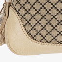 Gucci Jackie Leather Bamboo Tassel Hobo Bag