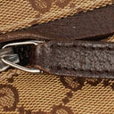 Gucci GG Beige/Green Monogram Canvas Belt Bag