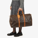 Louis Vuitton Keepall 50 Monogram Canvas Travel Bag