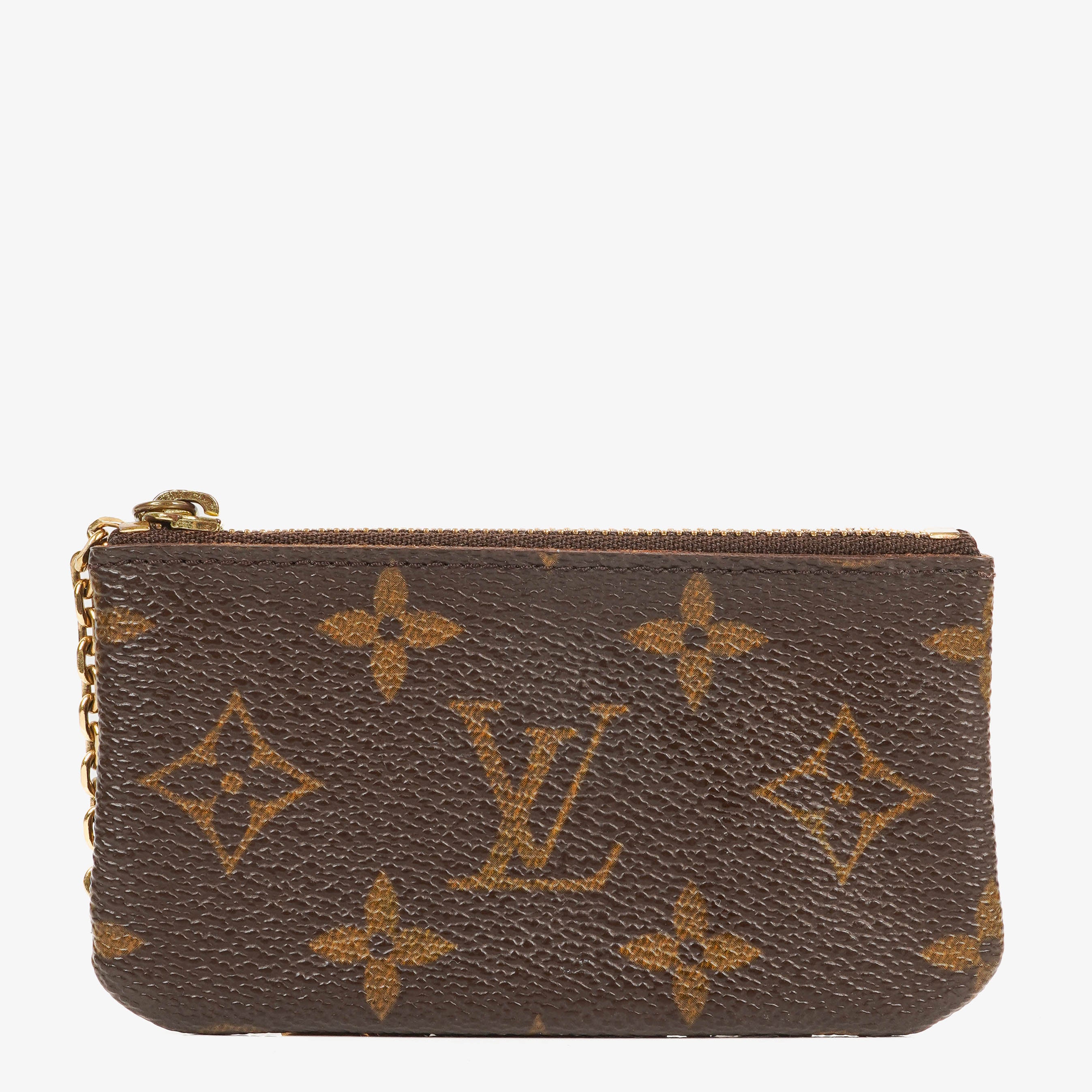 Louis Vuitton Pochette Cles Key and Change Holder Monogram Canvas