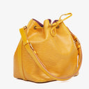 Louis Vuitton Petit Noe Yellow EPI Leather Shoulder Bag