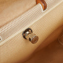 Hermes Herbag MM Vache Hunter Criss Viking Ecru Beige Naturel 2 Way Shoulder Bag