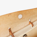 Hermes Herbag MM Vache Hunter Criss Viking Ecru Beige Naturel 2 Way Shoulder Bag