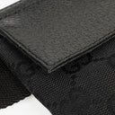 Gucci GG Black Monogram Canvas Belt Bag