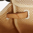 Hermes Herbag MM Vache Hunter Criss Viking Ecru Beige Naturel 2 Way Shoulder Bag