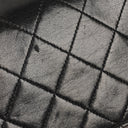 Chanel Vintage Medium Classic Double Flap Bag Black Quilted Leather 24K Gold-Plated Hardware