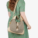 Gucci Jackie Leather Bamboo Tassel Hobo Bag