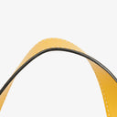 Loewe Neutral/Yellow Raffia Basket Bag