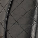 Chanel Vintage Medium Classic Double Flap Bag Black Quilted Leather 24K Gold-Plated Hardware