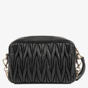 Miu Miu Matelasse Nero Leather Shoulder Bag