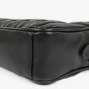 Miu Miu Matelasse Nero Leather Shoulder Bag