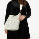 Hermes Evelyne I Clemence Leather Shoulder Bag
