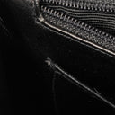 Chanel Single Flap Bag Black Quilted Patent Leather With 24K Gold-Plated Hardware