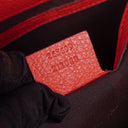Gucci Jackie Bardot Red Leather Shoulder Bag