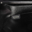 Chanel Single Flap Bag Black Quilted Patent Leather With 24K Gold-Plated Hardware