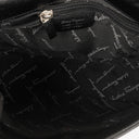 Salvatore Ferragamo Gancini Saffiano Leather Shoulder Bag