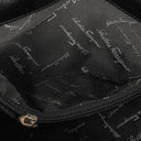Salvatore Ferragamo Gancini Saffiano Leather Shoulder Bag