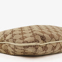 Gucci New Britt Beige Monogram Hobo Bag