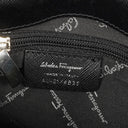 Salvatore Ferragamo Gancini Saffiano Leather Shoulder Bag