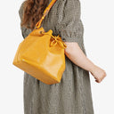 Louis Vuitton Petit Noe Yellow EPI Leather Shoulder Bag