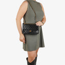 Chanel Vintage Medium Classic Double Flap Bag Black Quilted Leather 24K Gold-Plated Hardware