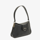 Salvatore Ferragamo Gancini Saffiano Leather Shoulder Bag