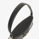 Salvatore Ferragamo Gancini Saffiano Leather Shoulder Bag