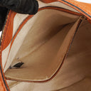 Gucci Jackie Orange Leather Shoulder Bag