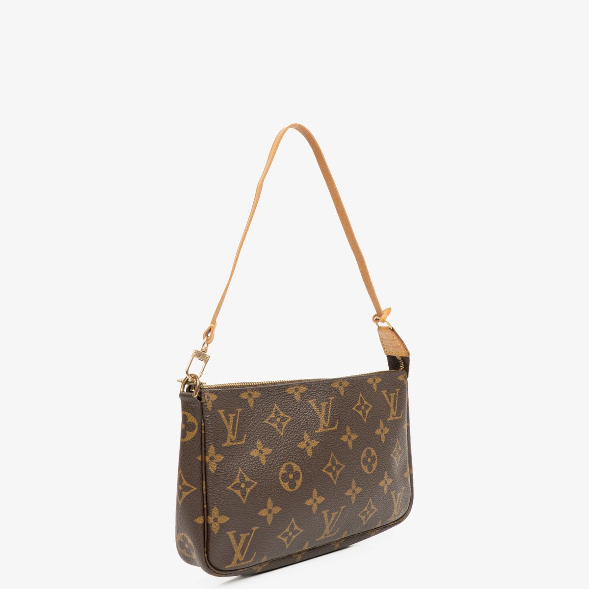 Louis Vuitton Pochette Accessoires Monogram Canvas Clutch Handbag