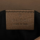 Gucci Beige Suede Blondie Small Crossbody Bag