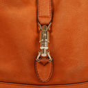 Gucci Jackie Orange Leather Shoulder Bag