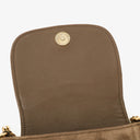 Gucci Beige Suede Blondie Small Crossbody Bag