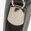 Salvatore Ferragamo Gancini Saffiano Leather Shoulder Bag