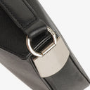 Salvatore Ferragamo Gancini Saffiano Leather Shoulder Bag