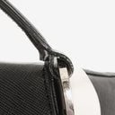 Salvatore Ferragamo Gancini Saffiano Leather Shoulder Bag