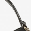Salvatore Ferragamo Gancini Saffiano Leather Shoulder Bag