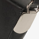 Salvatore Ferragamo Gancini Saffiano Leather Shoulder Bag