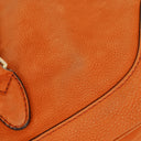 Gucci Jackie Orange Leather Shoulder Bag