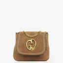 Gucci Beige Suede Blondie Small Crossbody Bag